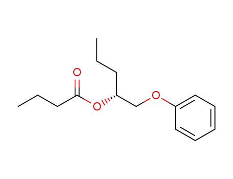 Butanoic acid, (1R)-1-(phenoxymethyl)butyl ester