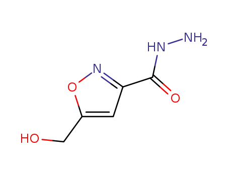3-Isoxazolecarboxylic acid, 5-(hydroxymethyl)-, hydrazide