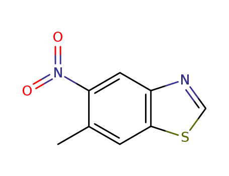 Benzothiazole, 6-methyl-5-nitro- (9CI)