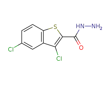 Benzo[b]thiophene-2-carboxylic acid, 3,5-dichloro-, hydrazide