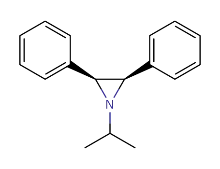 Molecular Structure of 71653-80-0 (CIS-1-ISOPROPYL-2,3-DIPHENYLAZIRIDINE)