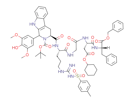C<sub>66</sub>H<sub>79</sub>N<sub>9</sub>O<sub>15</sub>S