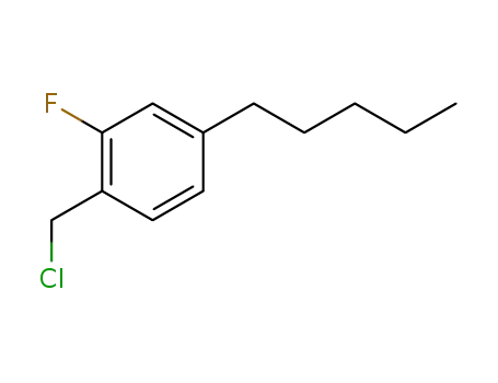 2-fluoro-4-pentylphenylchloromethane