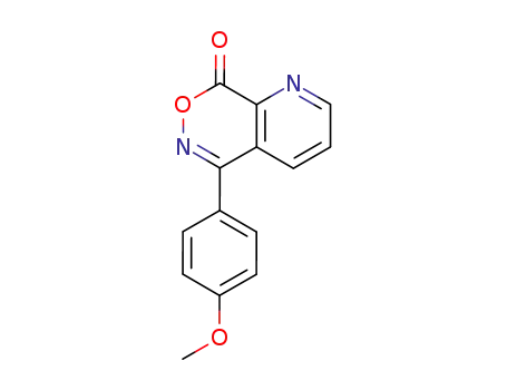 8H-Pyrido[3,2-d][1,2]oxazin-8-one, 5-(4-methoxyphenyl)-