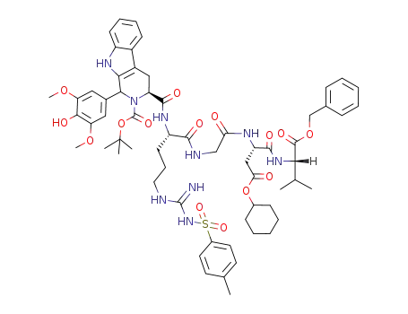 C<sub>62</sub>H<sub>79</sub>N<sub>9</sub>O<sub>15</sub>S