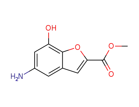 2-Benzofurancarboxylicacid,5-amino-7-hydroxy-,methylester(9CI)