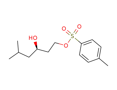 Molecular Structure of 453507-70-5 ((R)-3-hydroxy-5-methylhexyl p-toluenesulfonate)