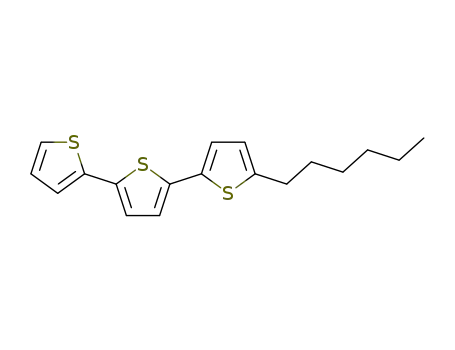 Molecular Structure of 151271-42-0 (2,2':5',2''-Terthiophene, 5-hexyl-)