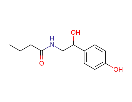 Butanamide, N-[2-hydroxy-2-(4-hydroxyphenyl)ethyl]-