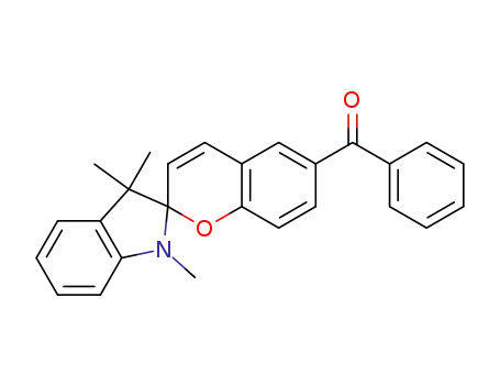 6-benzyloxo-1',3',3'-trimethyl-[2H-1]-benzopyran-spiro-2,2'-indoline