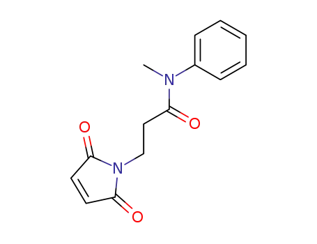 3-(2,5-dioxo-2,5-dihydro-pyrrol-1-yl)-N-methyl-N-phenyl-propionamide