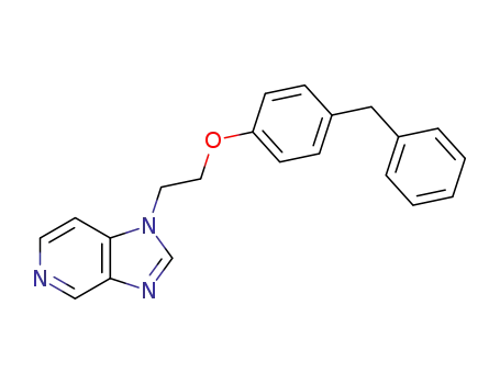 1-[2-[4-(phenylmethyl)phenoxy]ethyl]-1H-imidazo[4,5-c]pyridine