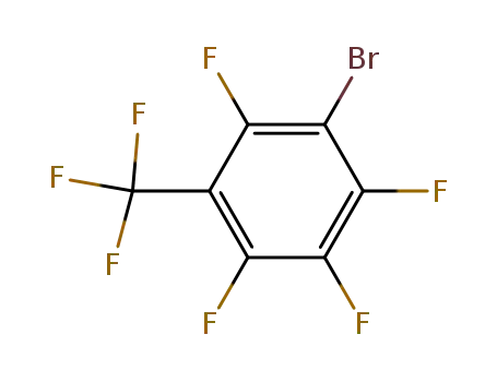 Benzene, 1-bromo-2,3,4,6-tetrafluoro-5-(trifluoromethyl)-