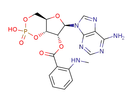 Molecular Structure of 83707-14-6 (MANT-CAMP SODIUM SALT)