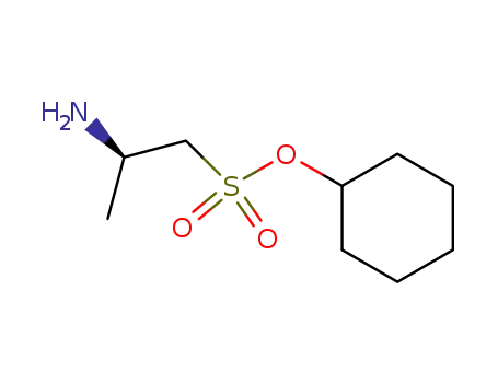 (R)-2-Amino-propane-1-sulfonic acid cyclohexyl ester