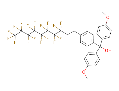 1,1-DI-(4-METHOXYPHENYL)-1-[4-(1H,1H,2H,2H-PERFLUORODECYL)PHENYL]METHANOL