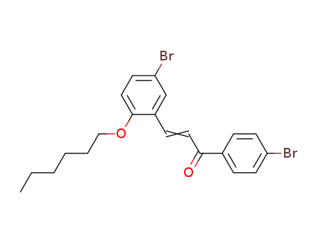 (E)-3-(5-Bromo-2-hexyloxy-phenyl)-1-(4-bromo-phenyl)-propenone