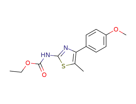 ethyl [4-(4-methoxyphenyl)-5-methyl-1,3-thiazol-2-yl]carbamate
