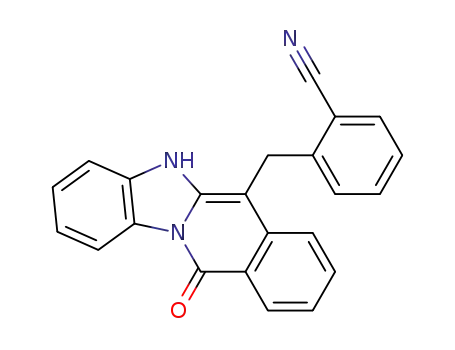 6-(2-cyanobenzyl)benzo[4,5]imidazo[1,2-b]isoquinolin-11(5H)-one