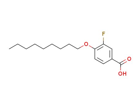Benzoic acid, 3-fluoro-4-(nonyloxy)-