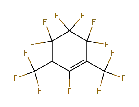 Molecular Structure of 817579-06-9 (3H-perfluoro-1,3-dimethylcyclohexene)
