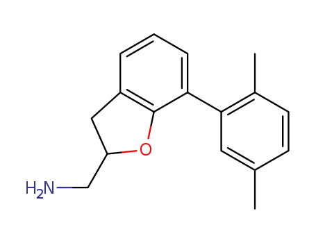 (+/-)-{[7-(2,5-dimethylphenyl)-2,3-dihydro-1-benzofuran-2-yl]methyl}amine