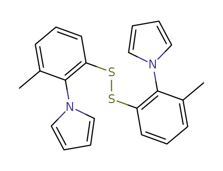 bis(3-methyl-2-N-pyrrolylphenyl)disulfide