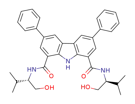 Molecular Structure of 943787-00-6 (C<sub>36</sub>H<sub>39</sub>N<sub>3</sub>O<sub>4</sub>)