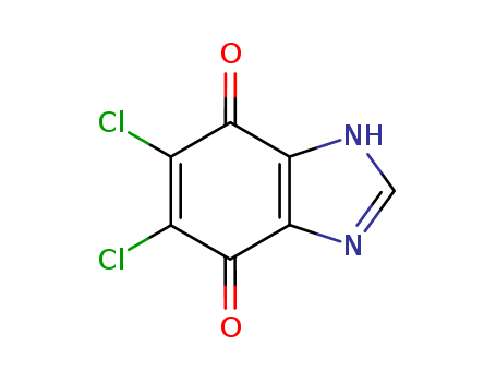 5,6-dichloro-1H-benzoimidazole-4,7-dione cas  34674-41-4