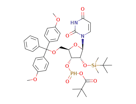 SiC<sub>6</sub>H<sub>14</sub>PO<sub>3</sub>HC(C<sub>6</sub>H<sub>5</sub>)3C<sub>2</sub>H<sub>3</sub>O<sub>2</sub>C<sub>9</sub>H<sub>12</sub>N<sub>2</sub>O<sub>6</sub>C<sub>5</sub>H<sub>8</sub>
