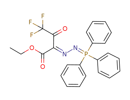 ethyl 4,4,4-trifluoro-3-oxo-2-(triphenyl-λ<sup>5</sup>-phosphanylidenehydrazono)butanoate