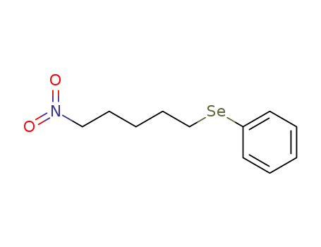 Benzene, [(5-nitropentyl)seleno]-