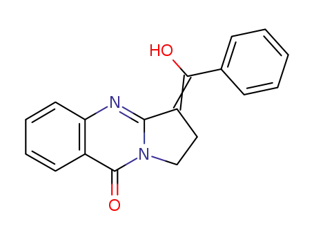 Pyrrolo[2,1-b]quinazolin-9(1H)-one,
2,3-dihydro-3-(hydroxyphenylmethylene)-, (Z)-