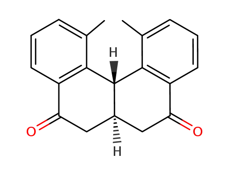 trans-1,12-Dimethyl-5,6,6a,7,8,12b-hexahydrobenzo<c>phenanthrene-5,8-dione