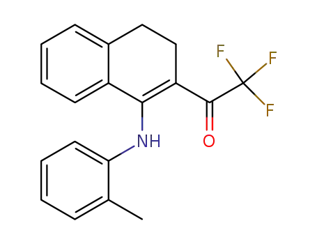 N-(2-methylphenyl)-2-trifluoroacetyl-3,4-dihydro-naphthylamine