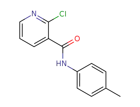 Molecular Structure of 56149-24-7 (2-chloro-N-(4-methylphenyl)nicotinamide)
