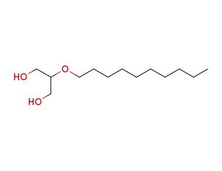 Molecular Structure of 17174-65-1 (2-decyloxy-propane-1,3-diol)