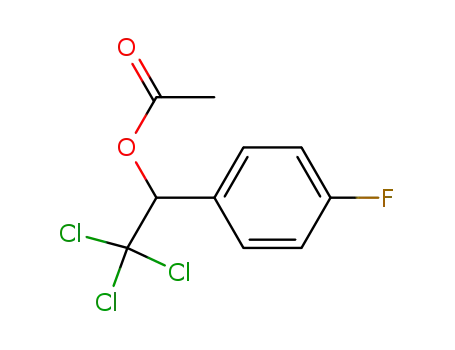 2-acetoxy-1,1,1-trichloro-2-(4-fluoro-phenyl)-ethane
