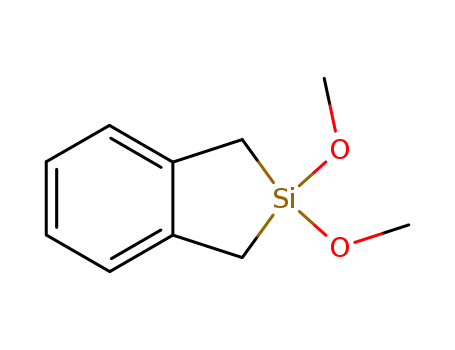 Molecular Structure of 20152-09-4 (2,2-dimethoxy-2,3-dihydro-1<i>H</i>-benzo[<i>c</i>]silole)