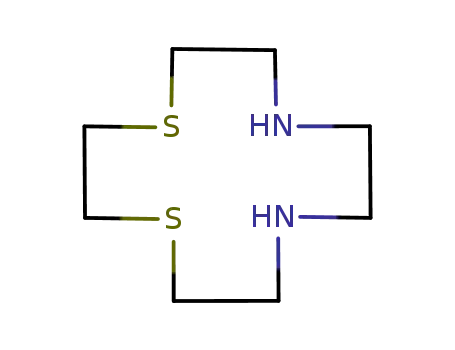 Molecular Structure of 88439-31-0 (1,4-Dithia-7,10-diazacyclododecane)