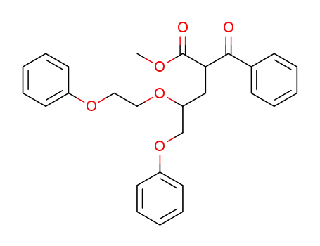 2-Benzoyl-5-phenoxy-4-(2-phenoxy-ethoxy)-pentanoic acid methyl ester