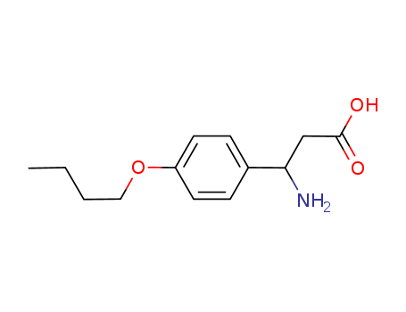 3-azaniumyl-3-(4-butoxyphenyl)propanoate