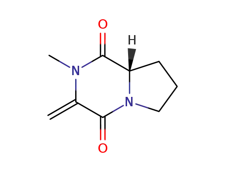 피롤로[1,2-a]피라진-1,4-디온, 헥사히드로-2-메틸-3-메틸렌-, (8aS)-(9CI)