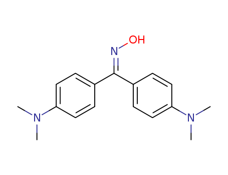 Methanone,bis[4-(dimethylamino)phenyl]-, oxime cas  1714-51-8