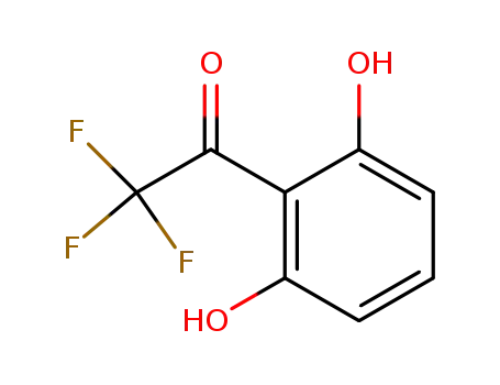 Molecular Structure of 70211-42-6 (Ethanone, 1-(2,6-dihydroxyphenyl)-2,2,2-trifluoro- (9CI))