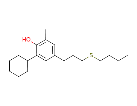 butyl 3-(3-methyl-5-cyclohexyl-4-hydroxyphenyl)propyl sulfide