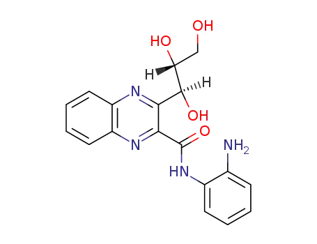 3-(D-erythro-glycerol-1-yl)quinoxaline-2-carboxylic acid o-aminoanilide