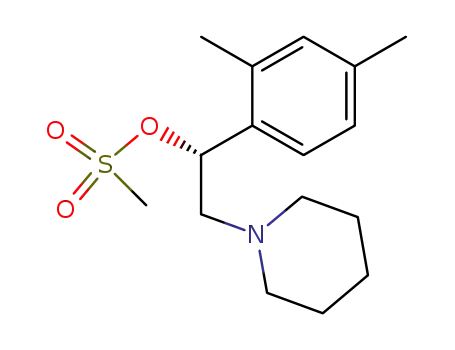 Methanesulfonic acid (R)-1-(2,4-dimethyl-phenyl)-2-piperidin-1-yl-ethyl ester