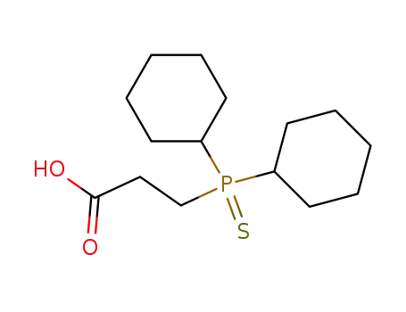 3-(Dicyclohexyl-phosphinothioyl)-propionic acid