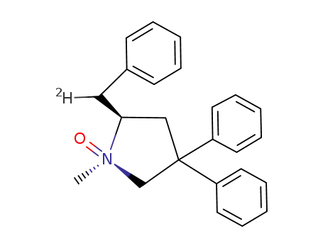 2-(Monodeuteriobenzyl)-4,4-diphenyl-1-methylpyrrolidine 1-oxide